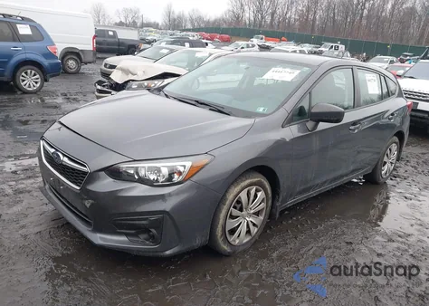 2019 Subaru Impreza 2.0I z USA, uszkodzony, nr VIN 4S3GTAA64K3714066